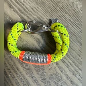 The Ropes ME Lobster Claw Neon Bracelet